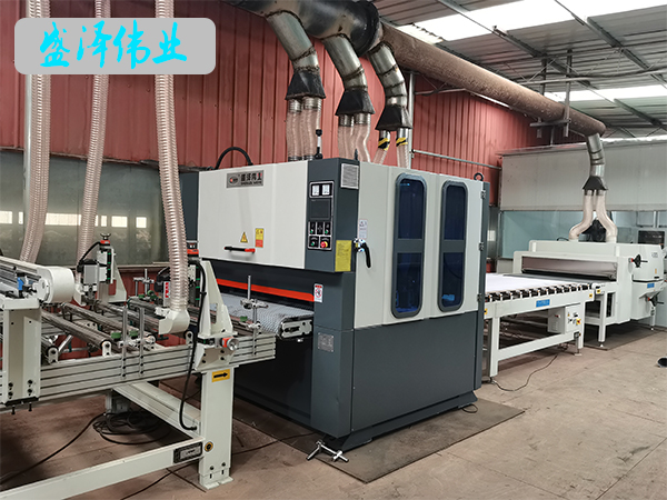 砂光機(jī)自動化流水線